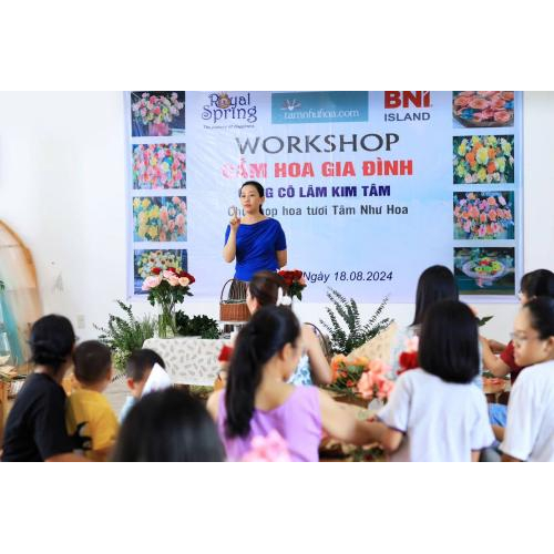 Chương Trình Work Shop Cắm Hoa